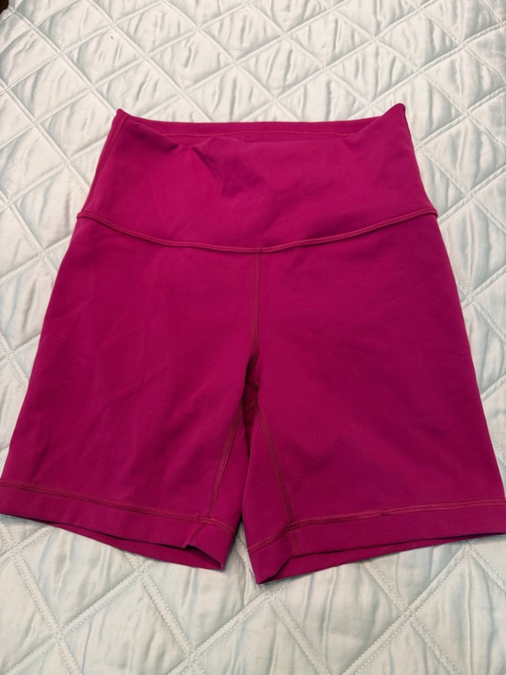 lululemon athletica High-Rise Magenta Bike Shorts